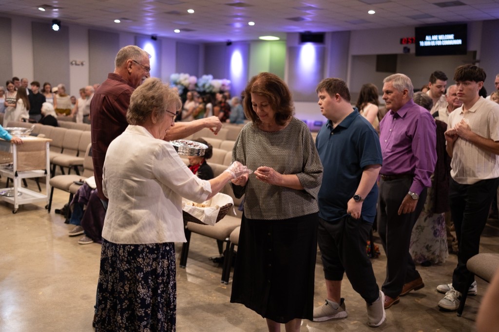 Communion at Grace Church